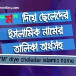 ম দিয়ে ছেলেদের ইসলামিক নাম